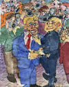The handshake, 2020, 21 x 15 cm