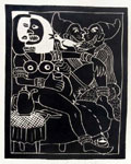 Friedenstaube, 1995, 23 x 16 cm